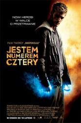 poster Jestem numerem cztery  (2011)